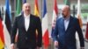 Belgium - EU Council President Charles Michel meets Azerbaijani President Ilham Aluyev in Brussels, May 14, 2023
