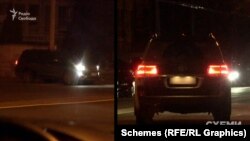 Land Cruiser, який виїжджав з території Антимонопольного комітету