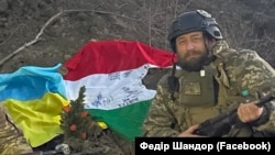 Федір Шандор під час військової служби