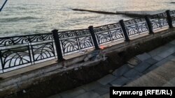 Набережна в Судаку, грудень, 2023 року