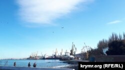 Феодосія після атаки на морський порт і корабель «Новочеркаськ» ЧФ РФ. Крим, 26 грудня 2023 року