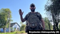 Останнє фото Героя України Святослава Алексапольського перед загибеллю на фронті в Херсонській області, 29 серпня 2022 року. Фото з архіву сім’ї Алексапольського