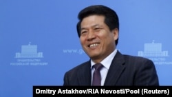 Chinese Special Envoy for European Affairs Li Hui (file photo)