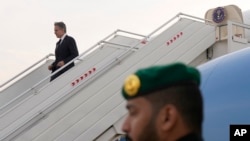 Էնթոնի Բլինքենը ժամանում է Սաուդյան Արաբիա, 