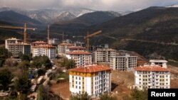 Жаңы курулуп аткан батирлер. Хатай провинциясы. 2-февраль, 2024-жыл.