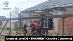 Наслідки обстрілів армією РФ Вовчанська, травень 2023 року, ілюстративне фото