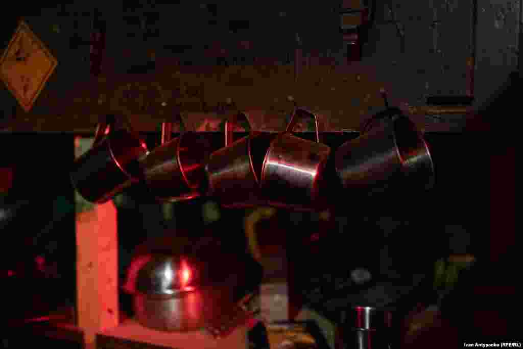 Особистий посуд артилеристів морської піхоти. Херсонщина. Березень 2024 року