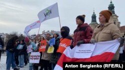 Акція у Празі, 21 січня 2024 року