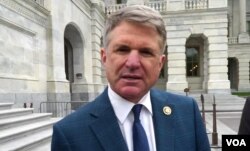 Конгресмен-республіканець та очільник комітету із закордонних справ Палати представників Майкл Маккол, розмовляє із «Голосом Америки»