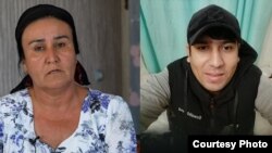 Холдона Гулова и ее сын Собирджон Саидов 