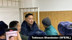 Активист Автандил Жоробеков Свердлов райондук сотунда. 8-декабрь, 2023-жыл 