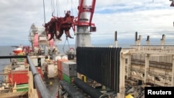 Будівництво газопроводу «Північний потік-2», архівне фото