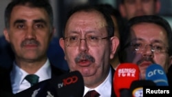 Թուրքիայի Բարձրագույն ընտրական խորհրդի նախագահ Ահմեթ Էները, Անկարա, 15 մայիսի, 2023թ.