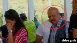 Վագիֆ Խատարյանը Լաչինի միջանցքի անցակետում, որտեղից էլ նրան ադրբեջանցիները ձերբակալել են, 29-ը հուլիսի, 2023թ․