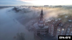 Затоплений житловий район Оренбурга, Оренбурзька область, Росія, 10 квітня 2024 року