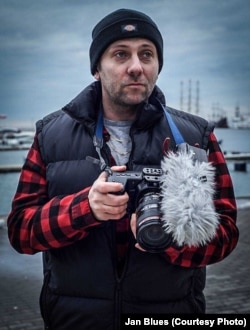Польскі кінадакумэнталіст Ян Блюз