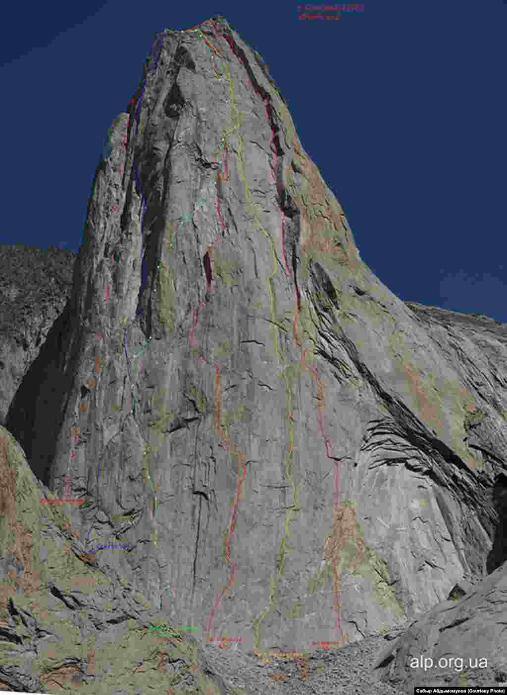 Керевшин капчыгайындагы альпинистер кызыккан чоку&nbsp;