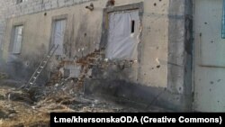 Наслідки обстрілів Білозерки силами РФ, фото архівне