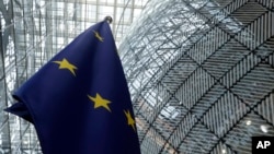 Сьцяг Эўразьвязу. Брусэль