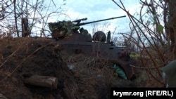 Підбита техніка на колишніх російських позиціях неподалік Роботиного