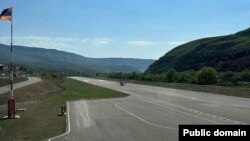 Взлетная полоса аэропорта «Сюник» в Капане 