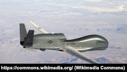Америкалык RQ-4B Global Hawk учкучсуз аппараты 