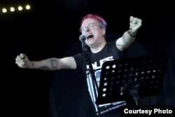 Александр Дельфинов. Фото (с) PANDA platforma, Берлин. Фото Сергея Гаврилова