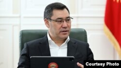 Садыр Жапаров. 