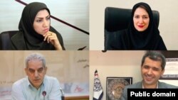 حمیده خادمی، آمنه عالی، علی شریف زراچی و داریوش رحمانیان 