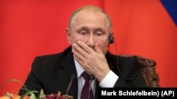 Очільник Росії Володимир Путін (архівна світлина)