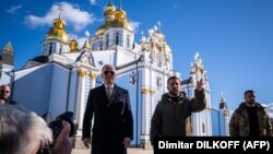 جو بایدن، رئیس جمهور ایالات متحده بامداد دوشنبه وارد پایتخت اوکراین شد