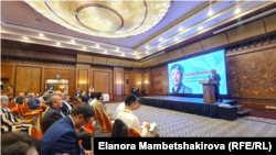 "Азаттыктын" Борбор Азиядагы кызматтарынын 70 жылдыгы белгиленип жатат. 13-сентябрь, 2023. Алматы, Казакстан