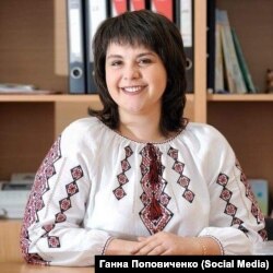 Ганна Поповиченко в 2014 році ходила на проукраїнські мітинги в Луганську