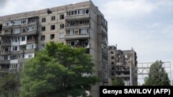 Наслідки російських обстрілів у Авдіївці, червень 2023 року