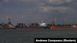 Український порт Ізмаїл на Дунаї, вересень 2023 року