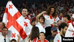 Болельщики сборной Грузии, архивная фотография