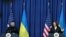 Віцепрезидентка США Камала Гарріс та президент України Володимир Зеленський під час Мюнхенської безпекової конференції, 17 лютого 2024 року