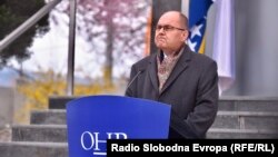 High Representative for Bosnia-Herzegovina Christian Schmidt (file photo)