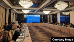 Бишкекте миграция маселеси талкууланган жыйын. 24-май, 2023-жыл. 