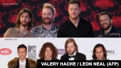 ფოტოკოლაჟი: The Killers და Imagine Dragons