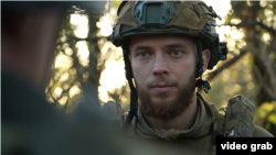 Військовослужбовець 12-ї бригади спеціального призначення «Азов» з позивним «Підлива»