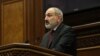 Armenia - Prime Minister Nikol Pashinian addresses the National Assembly, April 18, 2023.
