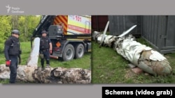 Ця Х-55 також зберігається на території інституту судекспертиз у Києві