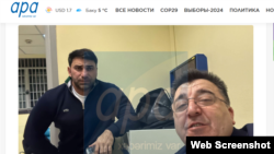 Քամիլ Զեյնալին՝ իր փաստաբանի հետ