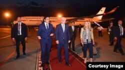 Германиянын президенти Франк-Вальтер Штайнмайер Кыргызстанга расмий сапары менен келди. 21-июнь. 2023-жыл.  