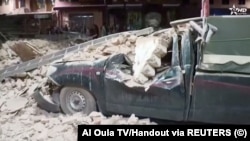 Пошкодження від землетрусу в Марракеші