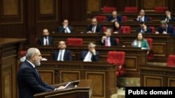 Վարչապետ Նիկոլ Փաշինյանը խորհրդարանում, 10 ապրիլի, 2024թ.