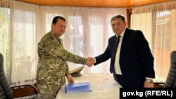 Кыргызстандын өкмөтү тараткан сүрөт.  2-октябрь, 2023-жыл 