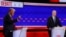 Данальд Трамп та Джо Байден під час дебатів 