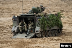 Военные учения НАТО в Латвии, май 2022 года